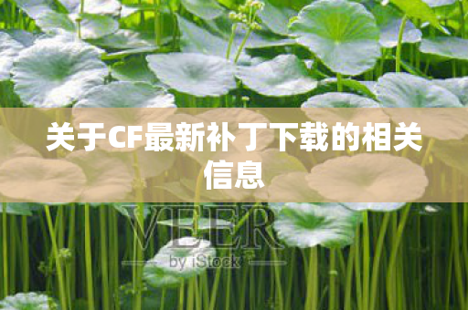 关于CF最新补丁下载的相关信息 关于CF最新补丁下载的相关信息