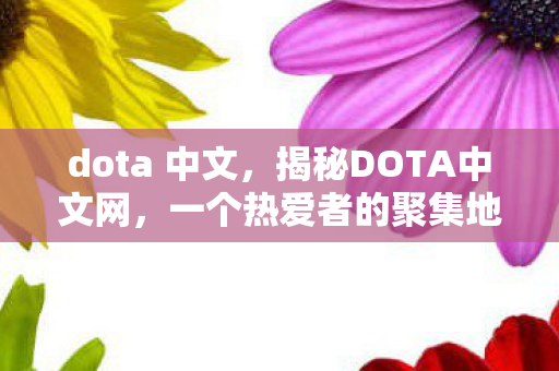 dota 中文,揭秘DOTA中文网,一个热爱者的聚集地 dota 中文,揭秘DOTA中文网,一个热爱者的聚集地
