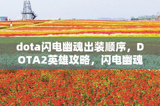 dota闪电幽魂出装顺序,DOTA2英雄攻略,闪电幽魂的出装策略与技巧 dota闪电幽魂出装顺序,DOTA2英雄攻略,闪电幽魂的出装策略与技巧