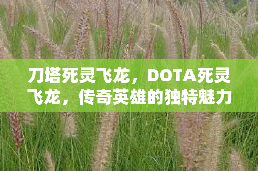 刀塔死灵飞龙,DOTA死灵飞龙,传奇英雄的独特魅力与玩法解析 刀塔死灵飞龙,DOTA死灵飞龙,传奇英雄的独特魅力与玩法解析