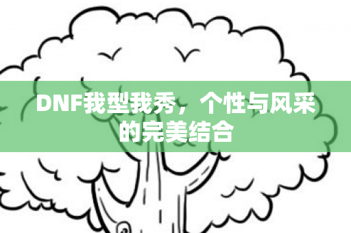 DNF我型我秀,个性与风采的完美结合 DNF我型我秀,个性与风采的完美结合