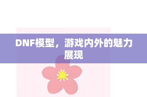 DNF模型，游戏内外的魅力展现