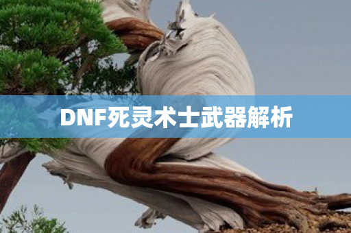 DNF死灵术士武器解析