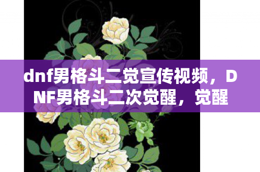 dnf男格斗二觉宣传视频,DNF男格斗二次觉醒,觉醒之力重塑格斗巅峰 dnf男格斗二觉宣传视频,DNF男格斗二次觉醒,觉醒之力重塑格斗巅峰