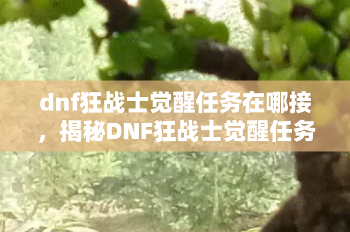 dnf狂战士觉醒任务在哪接,揭秘DNF狂战士觉醒任务的神秘面纱 dnf狂战士觉醒任务在哪接,揭秘DNF狂战士觉醒任务的神秘面纱