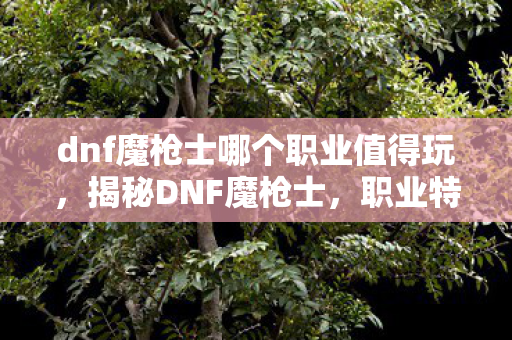 dnf魔枪士哪个职业值得玩,揭秘DNF魔枪士,职业特色与攻略心得分享 dnf魔枪士哪个职业值得玩,揭秘DNF魔枪士,职业特色与攻略心得分享