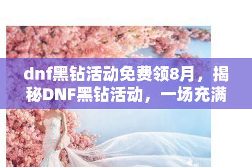 dnf黑钻活动免费领8月,揭秘DNF黑钻活动,一场充满惊喜与挑战的盛宴! dnf黑钻活动免费领8月,揭秘DNF黑钻活动,一场充满惊喜与挑战的盛宴!