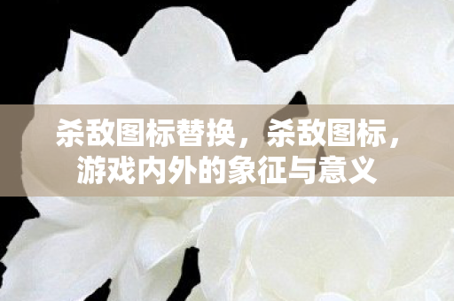 杀敌图标替换，杀敌图标，游戏内外的象征与意义
