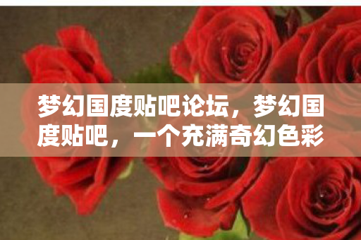 梦幻国度贴吧论坛，梦幻国度贴吧，一个充满奇幻色彩的社区世界