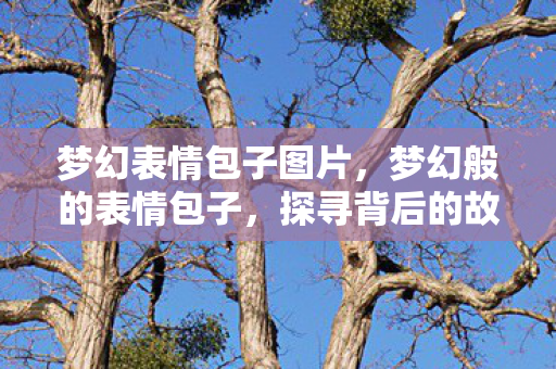梦幻表情包子图片，梦幻般的表情包子，探寻背后的故事与魅力