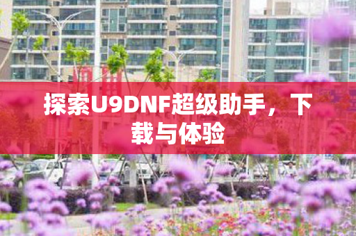 探索U9DNF超级助手,下载与体验 探索U9DNF超级助手,下载与体验