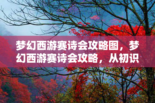 梦幻西游赛诗会攻略图,梦幻西游赛诗会攻略,从初识到巅峰的全面指南 梦幻西游赛诗会攻略图,梦幻西游赛诗会攻略,从初识到巅峰的全面指南