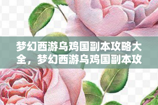梦幻西游乌鸡国副本攻略大全，梦幻西游乌鸡国副本攻略，轻松通关秘籍