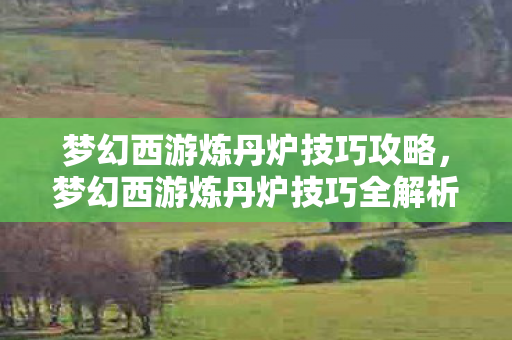 梦幻西游炼丹炉技巧攻略,梦幻西游炼丹炉技巧全解析,从入门到精通 梦幻西游炼丹炉技巧攻略,梦幻西游炼丹炉技巧全解析,从入门到精通