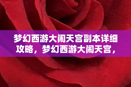 梦幻西游大闹天宫副本详细攻略,梦幻西游大闹天宫,一场史诗般的冒险之旅 梦幻西游大闹天宫副本详细攻略,梦幻西游大闹天宫,一场史诗般的冒险之旅
