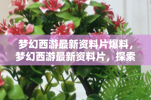 梦幻西游最新资料片爆料,梦幻西游最新资料片,探索未知领域,开启全新篇章! 梦幻西游最新资料片爆料,梦幻西游最新资料片,探索未知领域,开启全新篇章!