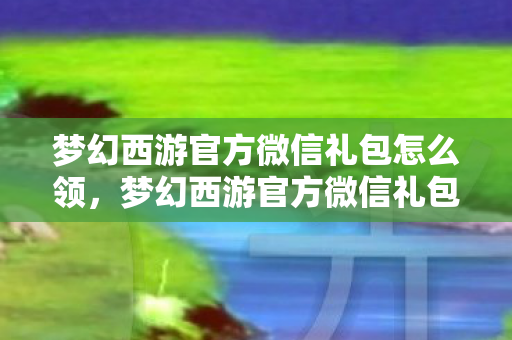 梦幻西游官方微信礼包怎么领，梦幻西游官方微信礼包全攻略