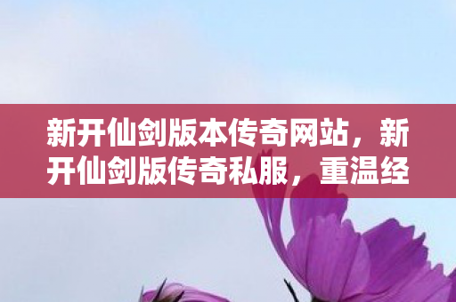 新开仙剑版本传奇网站,新开仙剑版传奇私服,重温经典,探索未知的游戏世界 新开仙剑版本传奇网站,新开仙剑版传奇私服,重温经典,探索未知的游戏世界