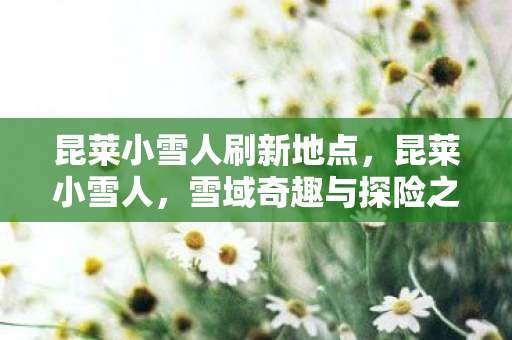 昆莱小雪人刷新地点,昆莱小雪人,雪域奇趣与探险之旅 昆莱小雪人刷新地点,昆莱小雪人,雪域奇趣与探险之旅