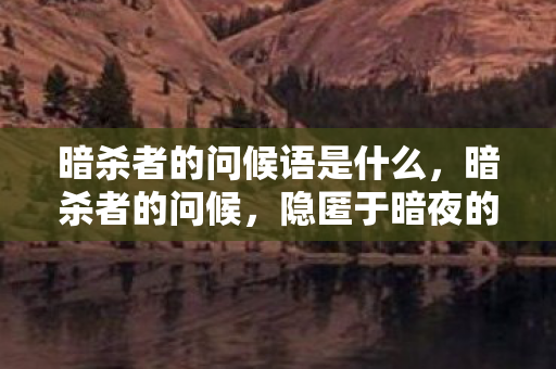 暗杀者的问候语是什么,暗杀者的问候,隐匿于暗夜的神秘行者 暗杀者的问候语是什么,暗杀者的问候,隐匿于暗夜的神秘行者