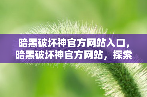 暗黑破坏神官方网站入口,暗黑破坏神官方网站,探索不朽传奇的世界 暗黑破坏神官方网站入口,暗黑破坏神官方网站,探索不朽传奇的世界