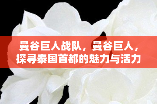 曼谷巨人战队,曼谷巨人,探寻泰国首都的魅力与活力 曼谷巨人战队,曼谷巨人,探寻泰国首都的魅力与活力