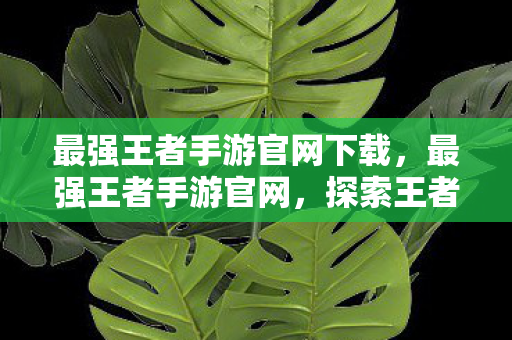 最强王者手游官网下载,最强王者手游官网,探索王者之巅的必经之路 最强王者手游官网下载,最强王者手游官网,探索王者之巅的必经之路