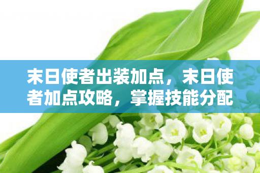 末日使者出装加点,末日使者加点攻略,掌握技能分配,成为生存高手! 末日使者出装加点,末日使者加点攻略,掌握技能分配,成为生存高手!