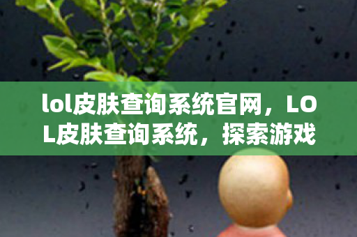 lol皮肤查询系统官网，LOL皮肤查询系统，探索游戏内外的皮肤世界