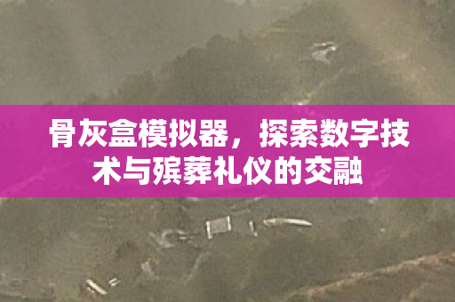 骨灰盒模拟器,探索数字技术与殡葬礼仪的交融 骨灰盒模拟器,探索数字技术与殡葬礼仪的交融