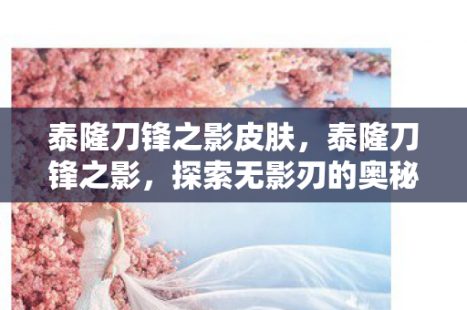 泰隆刀锋之影皮肤,泰隆刀锋之影,探索无影刃的奥秘与传奇 泰隆刀锋之影皮肤,泰隆刀锋之影,探索无影刃的奥秘与传奇