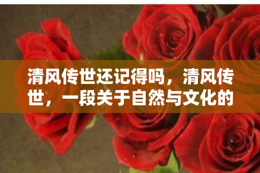 清风传世还记得吗,清风传世,一段关于自然与文化的独特对话 清风传世还记得吗,清风传世,一段关于自然与文化的独特对话