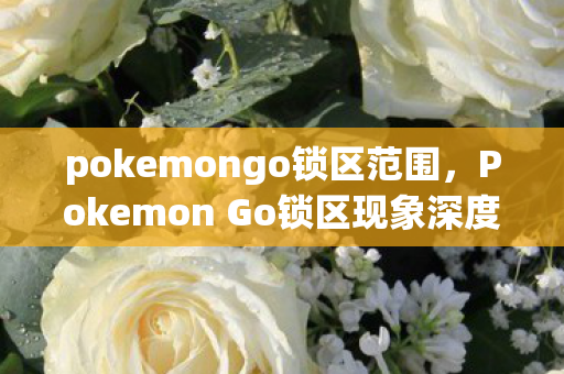 pokemongo锁区范围,Pokemon Go锁区现象深度解析 pokemongo锁区范围,Pokemon Go锁区现象深度解析