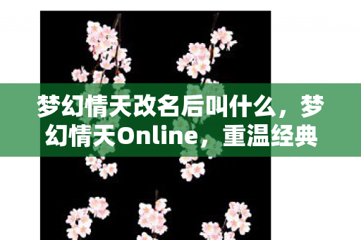 梦幻情天改名后叫什么，梦幻情天Online，重温经典，探索未知的游戏世界