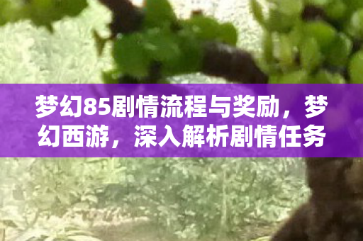 梦幻85剧情流程与奖励,梦幻西游,深入解析剧情任务之梦幻85剧情 梦幻85剧情流程与奖励,梦幻西游,深入解析剧情任务之梦幻85剧情