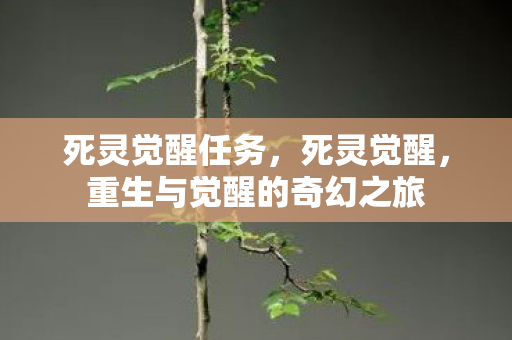 死灵觉醒任务,死灵觉醒,重生与觉醒的奇幻之旅 死灵觉醒任务,死灵觉醒,重生与觉醒的奇幻之旅