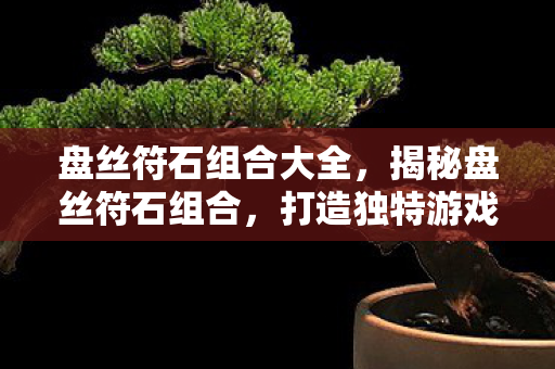 盘丝符石组合大全,揭秘盘丝符石组合,打造独特游戏装备的秘密武器 盘丝符石组合大全,揭秘盘丝符石组合,打造独特游戏装备的秘密武器