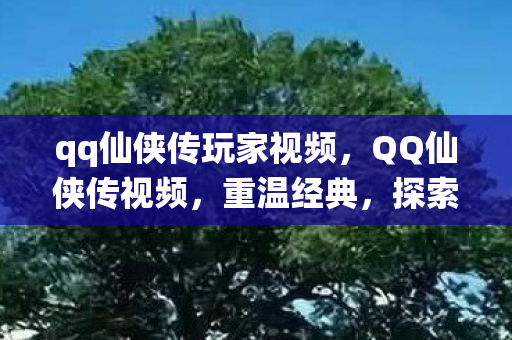 qq仙侠传玩家视频,QQ仙侠传视频,重温经典,探索仙侠世界 qq仙侠传玩家视频,QQ仙侠传视频,重温经典,探索仙侠世界