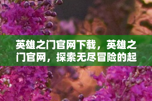 英雄之门官网下载,英雄之门官网,探索无尽冒险的起点 英雄之门官网下载,英雄之门官网,探索无尽冒险的起点