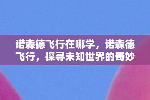 诺森德飞行在哪学,诺森德飞行,探寻未知世界的奇妙之旅 诺森德飞行在哪学,诺森德飞行,探寻未知世界的奇妙之旅