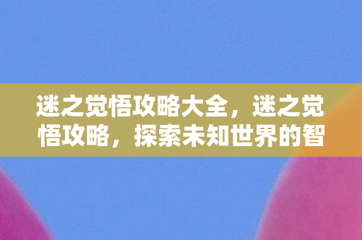 迷之觉悟攻略大全，迷之觉悟攻略，探索未知世界的智慧与勇气