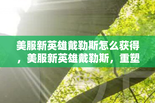 美服新英雄戴勒斯怎么获得，美服新英雄戴勒斯，重塑游戏平衡的力量之源