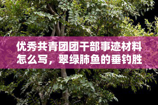 优秀共青团团干部事迹材料怎么写,翠绿肺鱼的垂钓胜地 优秀共青团团干部事迹材料怎么写,翠绿肺鱼的垂钓胜地