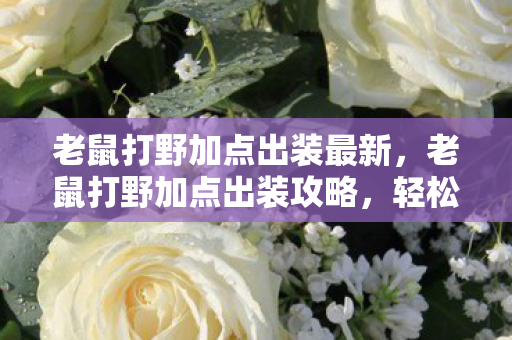 老鼠打野加点出装最新,老鼠打野加点出装攻略,轻松上分不是梦 老鼠打野加点出装最新,老鼠打野加点出装攻略,轻松上分不是梦