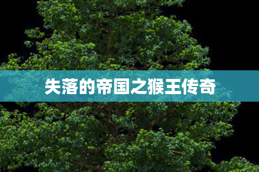 失落的帝国之猴王传奇 失落的帝国之猴王传奇