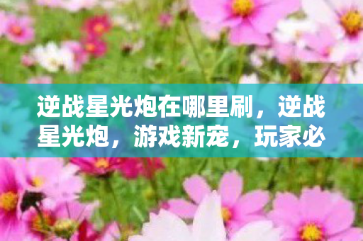 逆战星光炮在哪里刷，逆战星光炮，游戏新宠，玩家必备神器