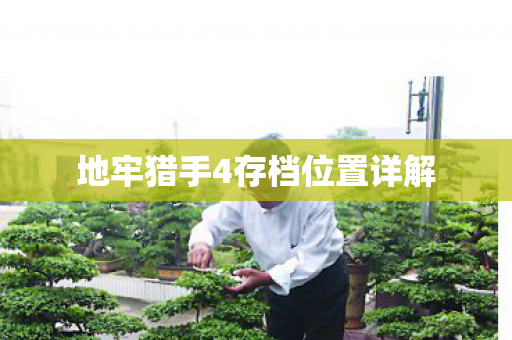 地牢猎手4存档位置详解