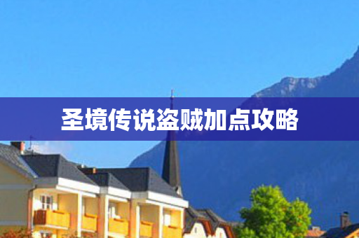 圣境传说盗贼加点攻略 圣境传说盗贼加点攻略
