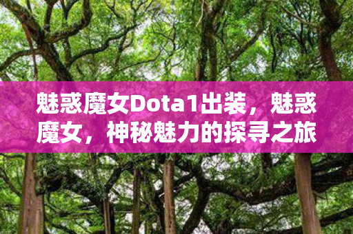 魅惑魔女Dota1出装,魅惑魔女,神秘魅力的探寻之旅 魅惑魔女Dota1出装,魅惑魔女,神秘魅力的探寻之旅