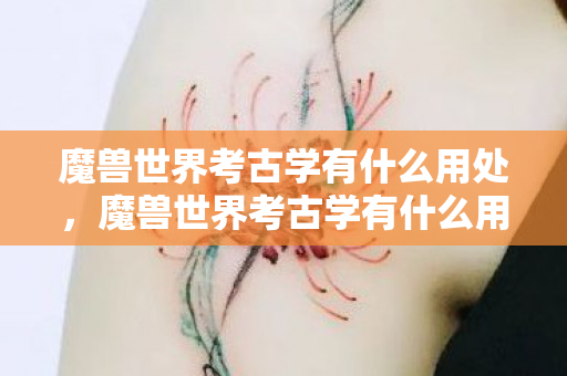 魔兽世界考古学有什么用处，魔兽世界考古学有什么用？揭开古老秘密，获取丰厚奖励